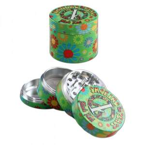 Grinder Smoking for Peace Aluminium 4-tlg Ø  54mm...