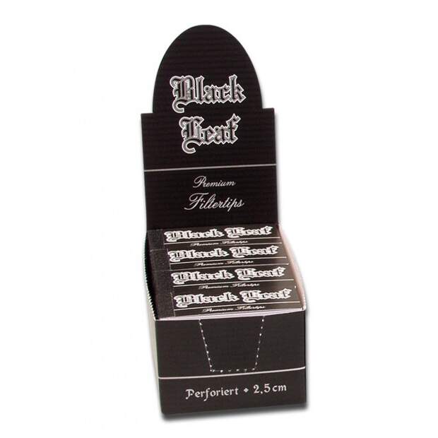 Black Leaf Filtertips breit perforiert 50x25mm