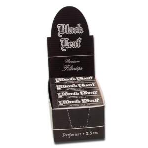 Black Leaf Filtertips breit perforiert 50x25mm