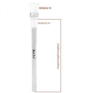 Black Leaf Glas Adapter (Chillum) NS 18/18 L 260mm