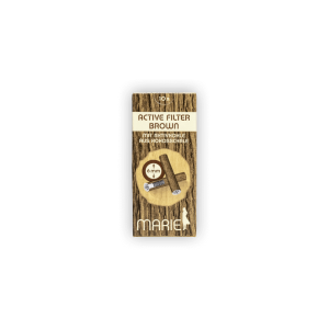Marie Aktivkohlefilter 6mm 10 Stk Brown