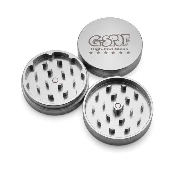 G-Spot Grinder DM62mm Silver/Schwarz