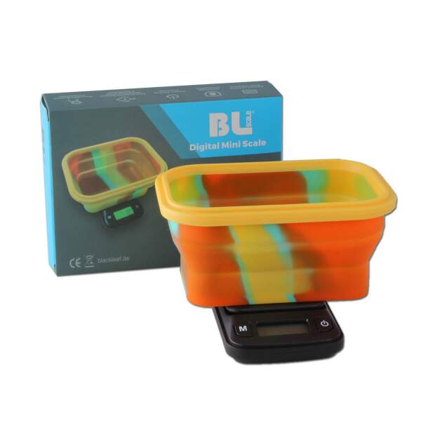 BLscale Digitalwaage mit Silikonschale 100g/0,01g