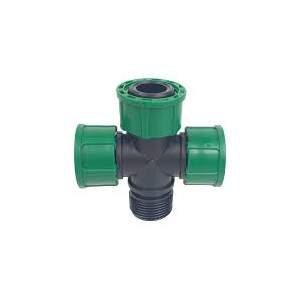 Irritec Connector Kreuz 3x 1" IN / 1x 1" OUT