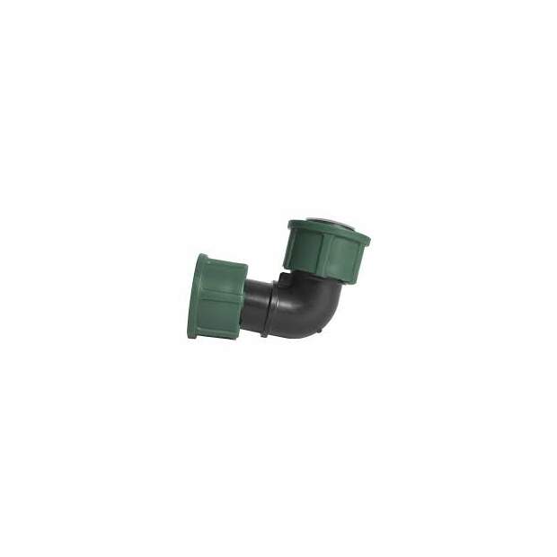 Irritec Connector 2x 1" IN Elbow