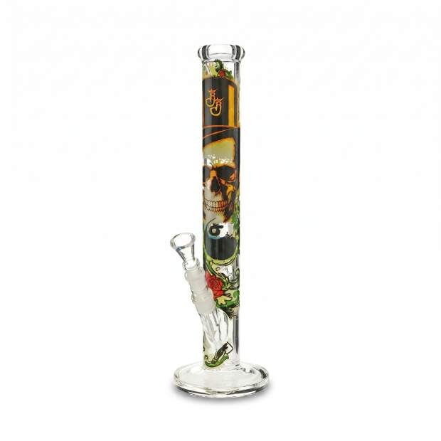 Jelly Joker Glasbong Colour Skull