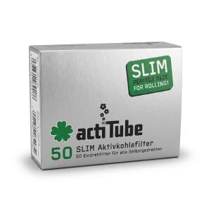 ActiTube Slim Aktivkohlefilter 5x50 Stk