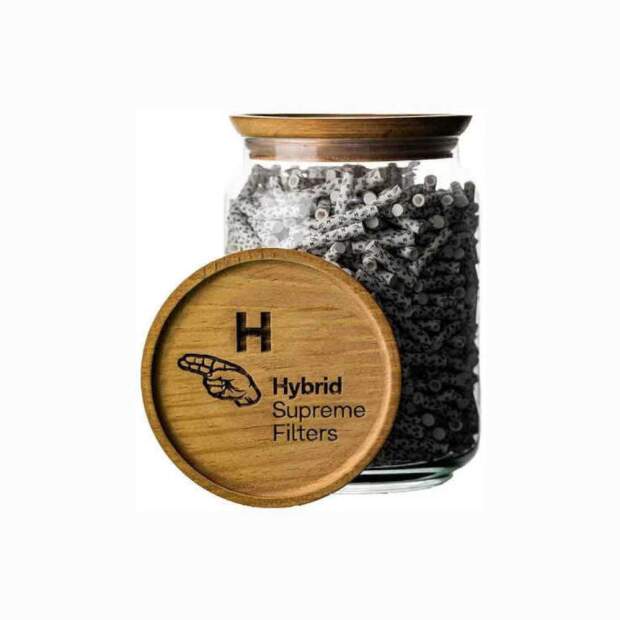 Hybrid Supreme Filter 6,4mm 1000 Stk Glas