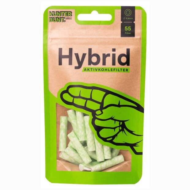 Hybrid Supreme Filter 6,4mm 55 Stk Lime