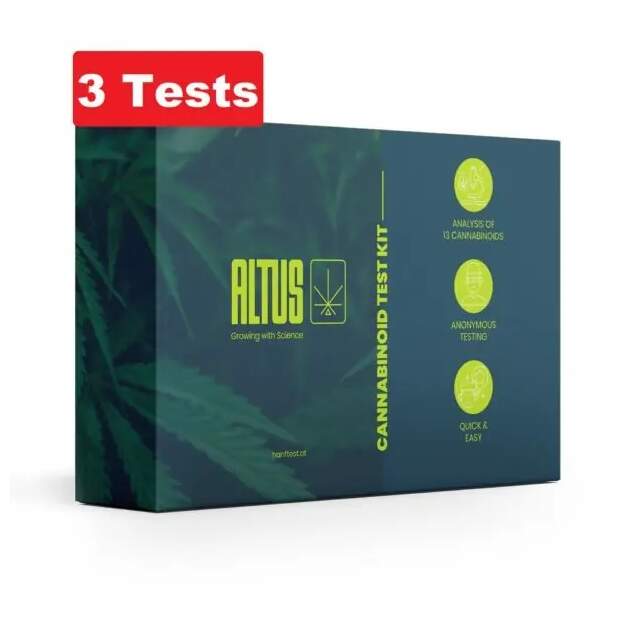 ALTUS Biolabs Cannabinoid-Analyse-Testkit 3 Stk