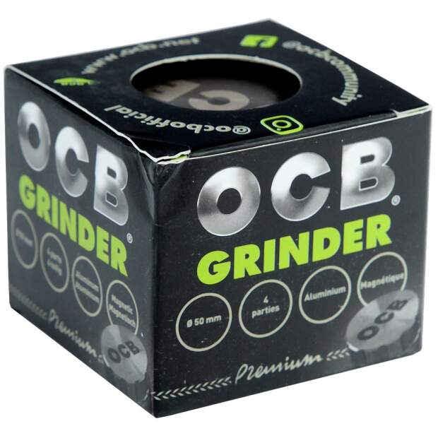 OCB Premium Grinder Schwarz/Gun