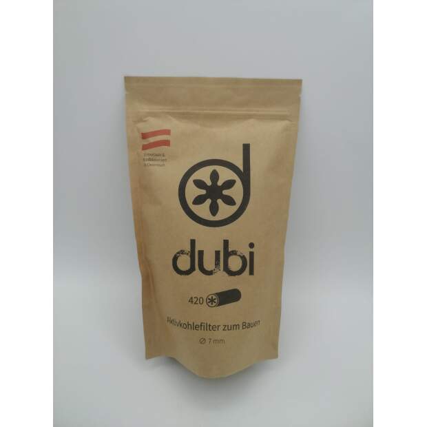 Dubi Aktivkohlefilter 420 Stück
