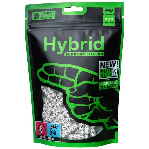 Hybrid Supreme Filter Plus Size 8,2mm 200 Stk