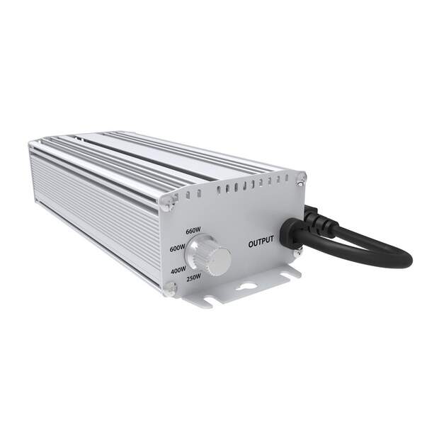 FORTIS MASTER Digital Ballast dimmbares Vorschaltgerät 250/400/600/660W + 300cm Reflektorkabel