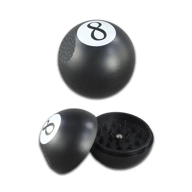 Jelly Joker 2-teiliger Kunststoffgrinder Eightball mit Magnet 55mm