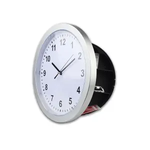 Wanduhr mit Geheimversteck
