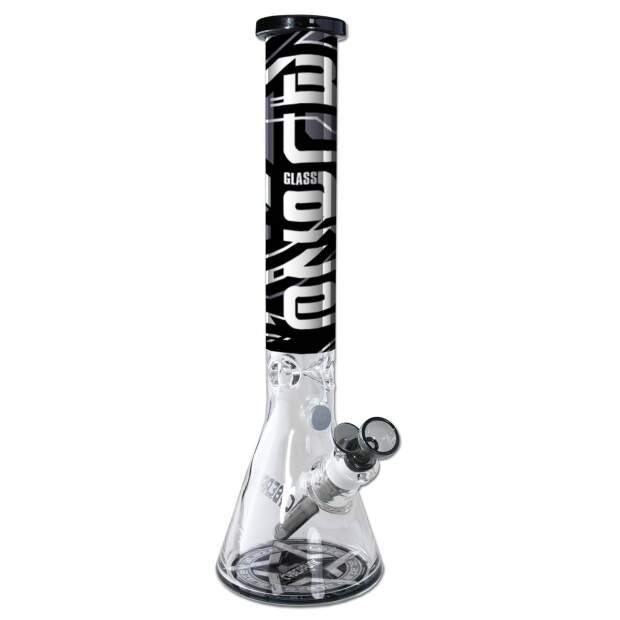 BLAZE Glasbong Cyberpunk Kolbenbong Ice