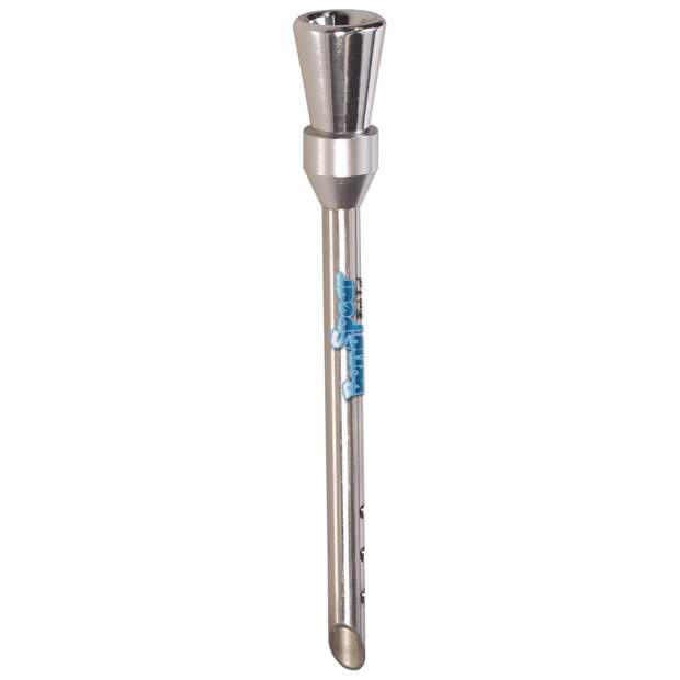 Black Leaf Bong Spear Metall
