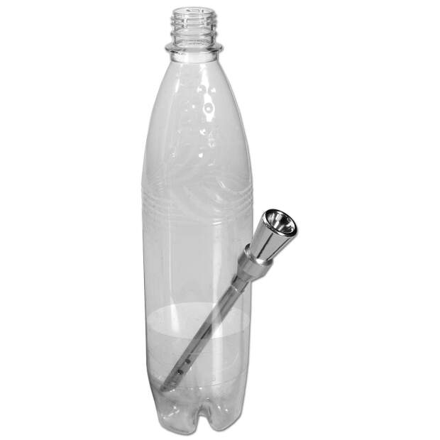Black Leaf Bong Spear Metall