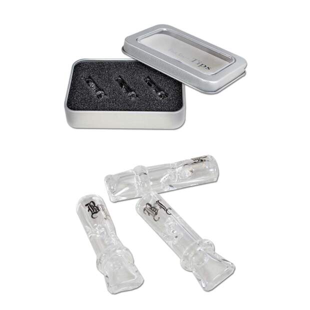 Black Leaf Glastips zum Eindrehen Ø 7mm L 37mm 3 Stk