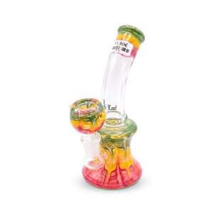 Black Leaf Mini-Bubbler rasta H 160mm Ø 72/25mm NS 14