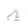 Black Leaf Oil Verdampfer-Aufsatz H 85mm NS 14 60°