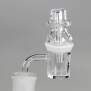 Black Leaf Quarz-Banger mit Carb Cap NS 19 Ø 33/22mm Ansatz 90°