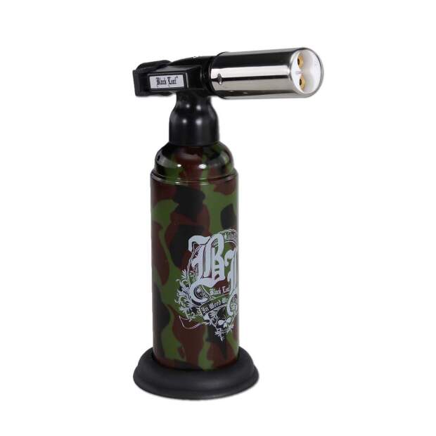 Black Leaf Torch Elektronisches Feuerzeug nachfüllbar camouflage