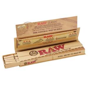 RAW Connoisseur Papers KS Slim+Tips vorgerollt 1 Stk