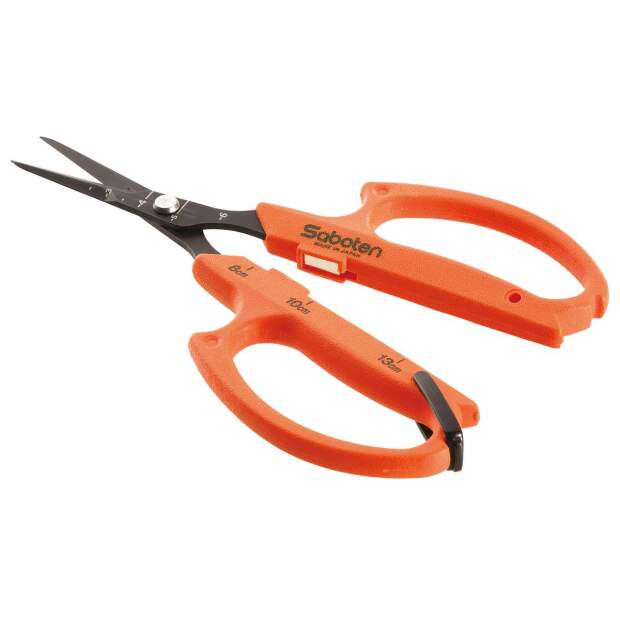 Saboten Magnetische Trimmschere mit gerader Klinge und spitzen Enden