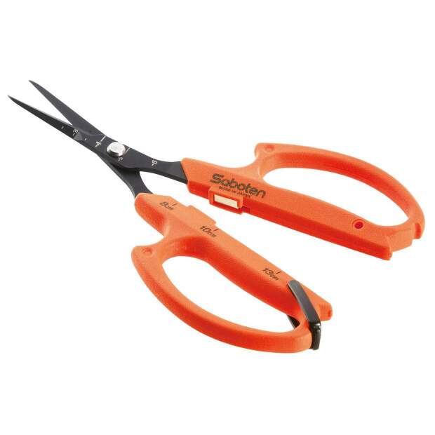 Saboten Magnetische Trimmschere mit abgewinkelten Klingen und spitzen Enden