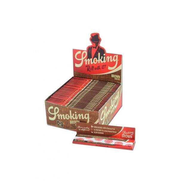 Smoking Brown King Size ungebleicht