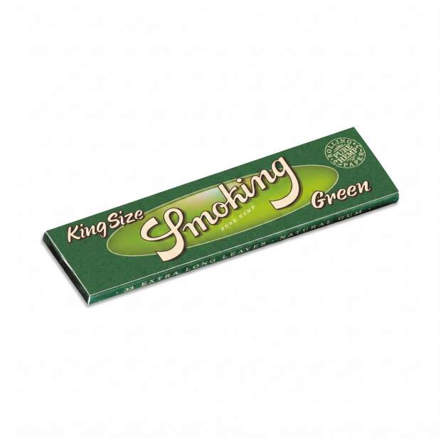 Smoking Green King Size Pure Hemp