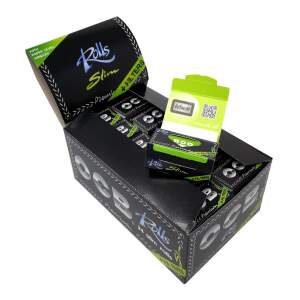 OCB Premium Rolls Slim + Tips Display