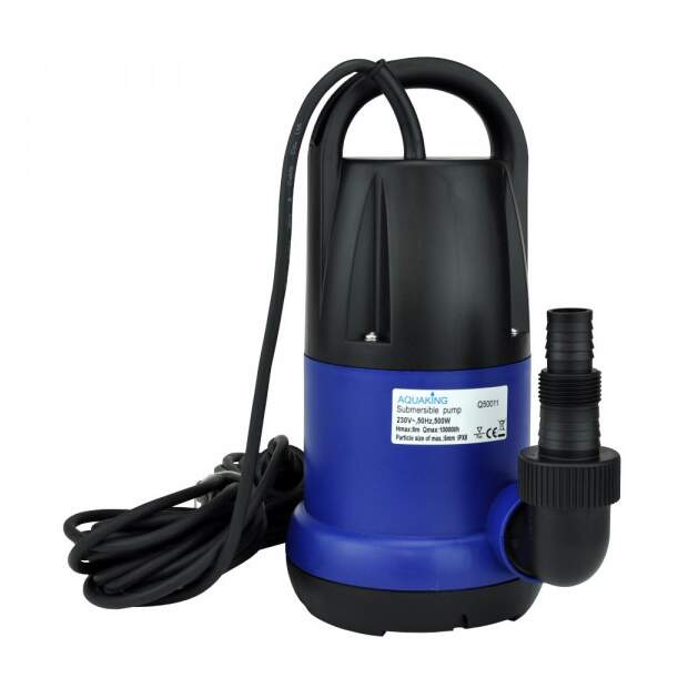 Aquaking Q50011 Pumpe mit integriertem Schwimmer (10000 lph)