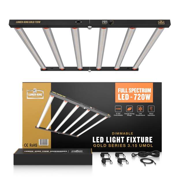 Lumen King 720W LED Gold Line