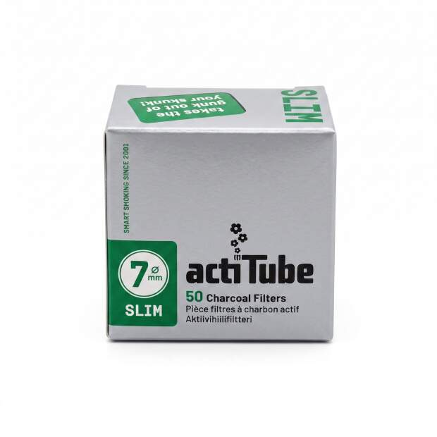 ActiTube Slim Aktivkohlefilter 50  Stk