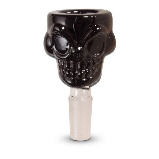 Glaskopf NS14 Skull Schwarz