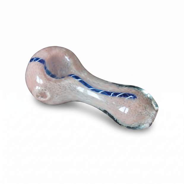 Glaspfeife spoon Weiss