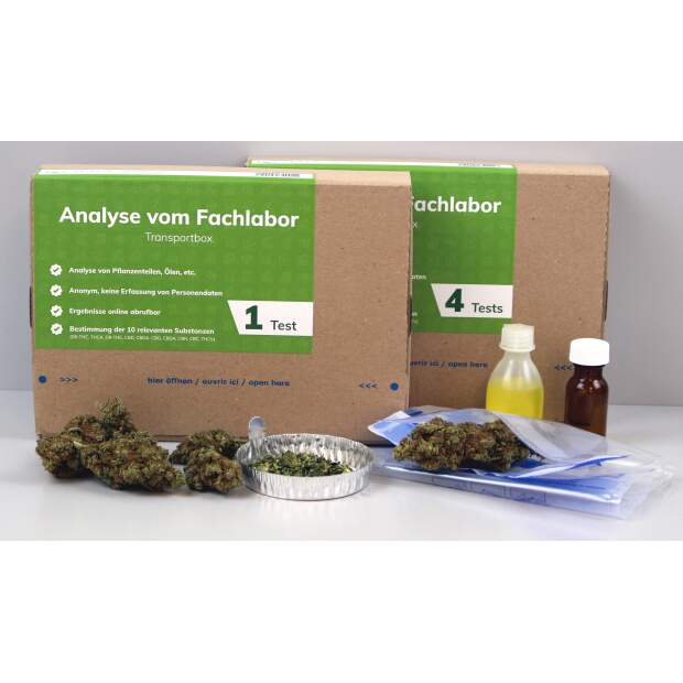 Analyse Hanftest-Box 4 Test
