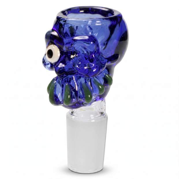 Glaskopf NS19 Zombie blau