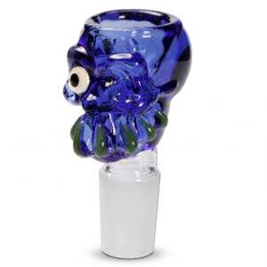 Glaskopf NS19 Zombie blau