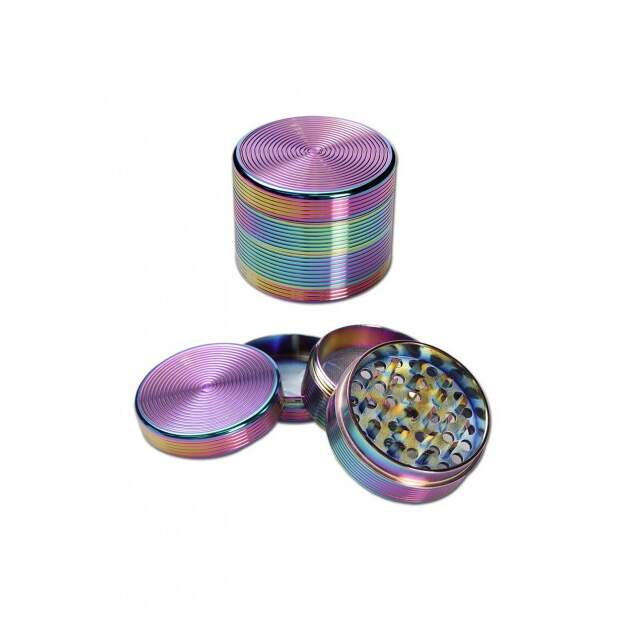 Metall Grinder 4tlg Ölfarben d55mm/h43mm
