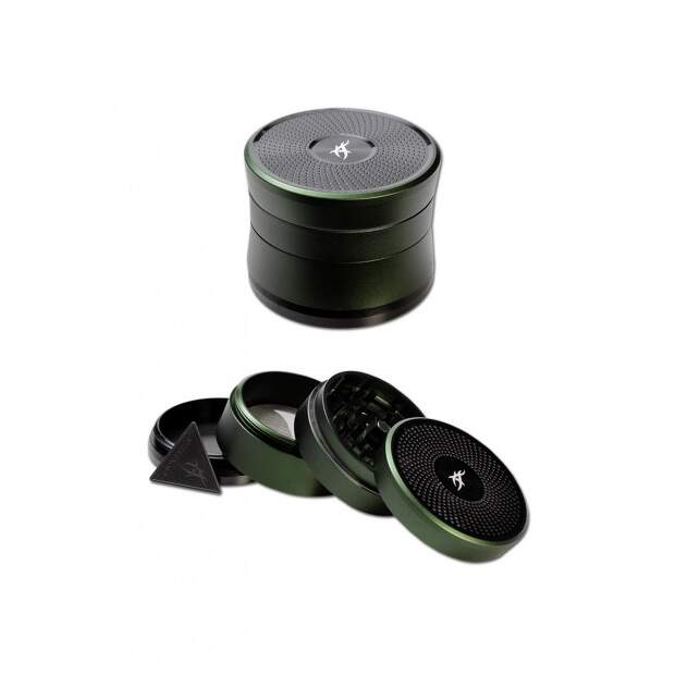 After Grow Solinder Grinder 4-tlg. Grün H 48mm Ø 62mm